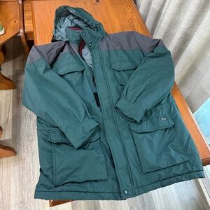 Men’s Sz Large Vintage Woolrich Hooded Coat